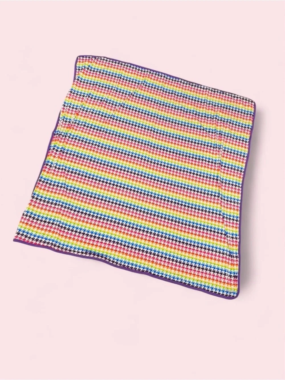 Little Bum Bums Bamboo Rainbow Houndstooth Newborn Gift NWT Zippy Blanket Bow